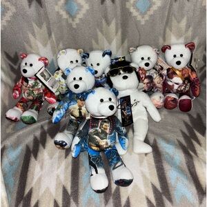 7 Elvis Presley collectible TY beinie babies